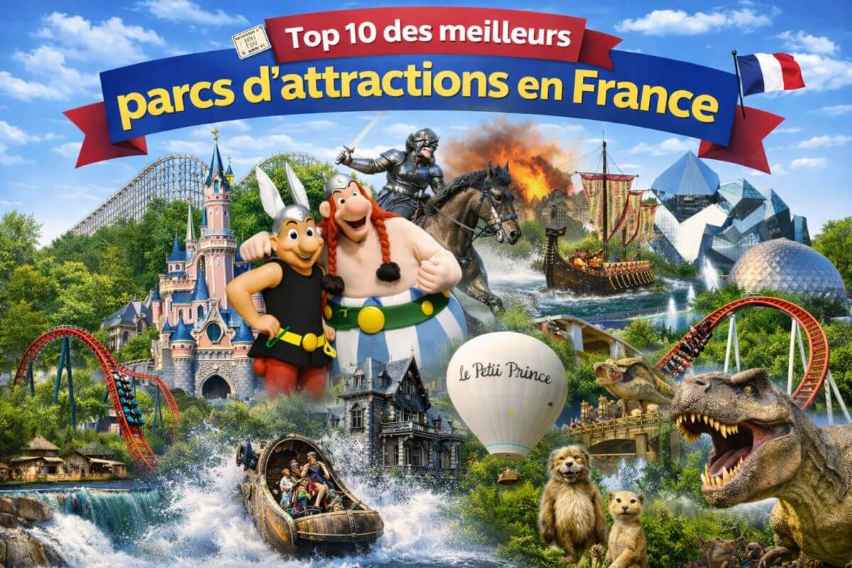 Top 10 des meilleurs parcs d'attractions en France