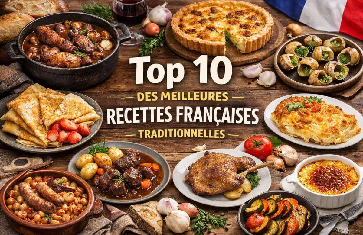 Top 10 des meilleures recettes françaises traditionnelles